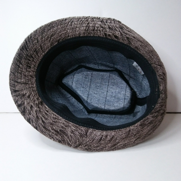 Velvet Stetson Hat with Swirled Feathery Design,M - Picture 5 of 5